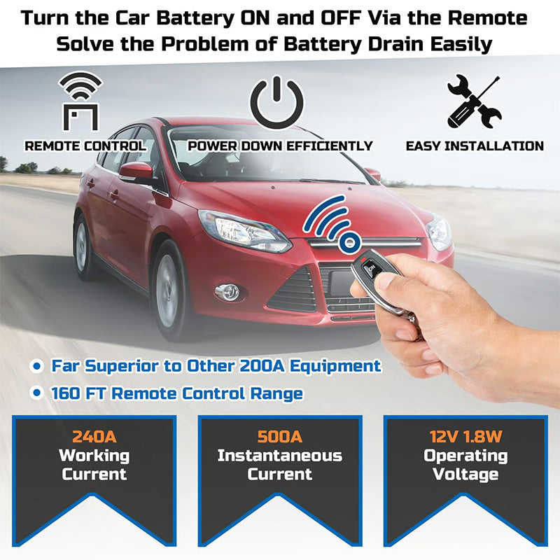 Interruptor de apagado de coche con control remoto inteligente