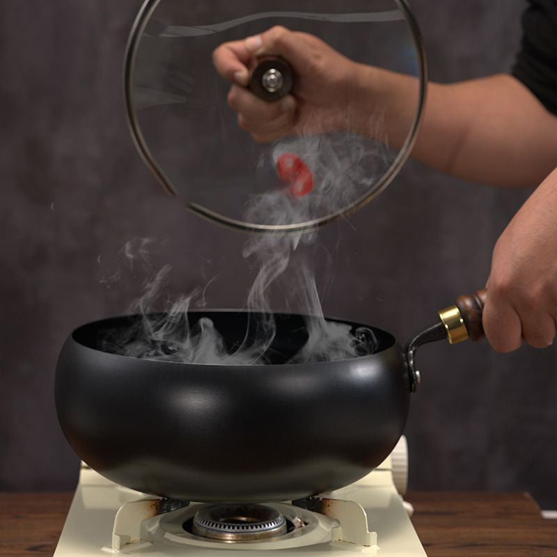 🔥Venta caliente 50% de descuento🔥en olla de hierro gruesa sin recubrimiento
