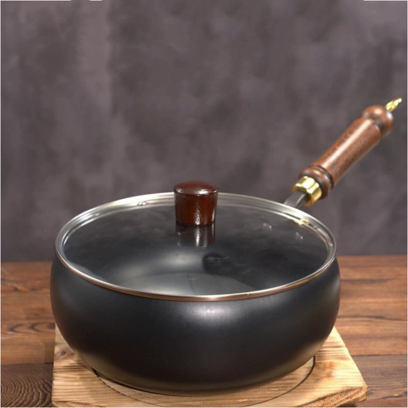 🔥Venta caliente 50% de descuento🔥en olla de hierro gruesa sin recubrimiento