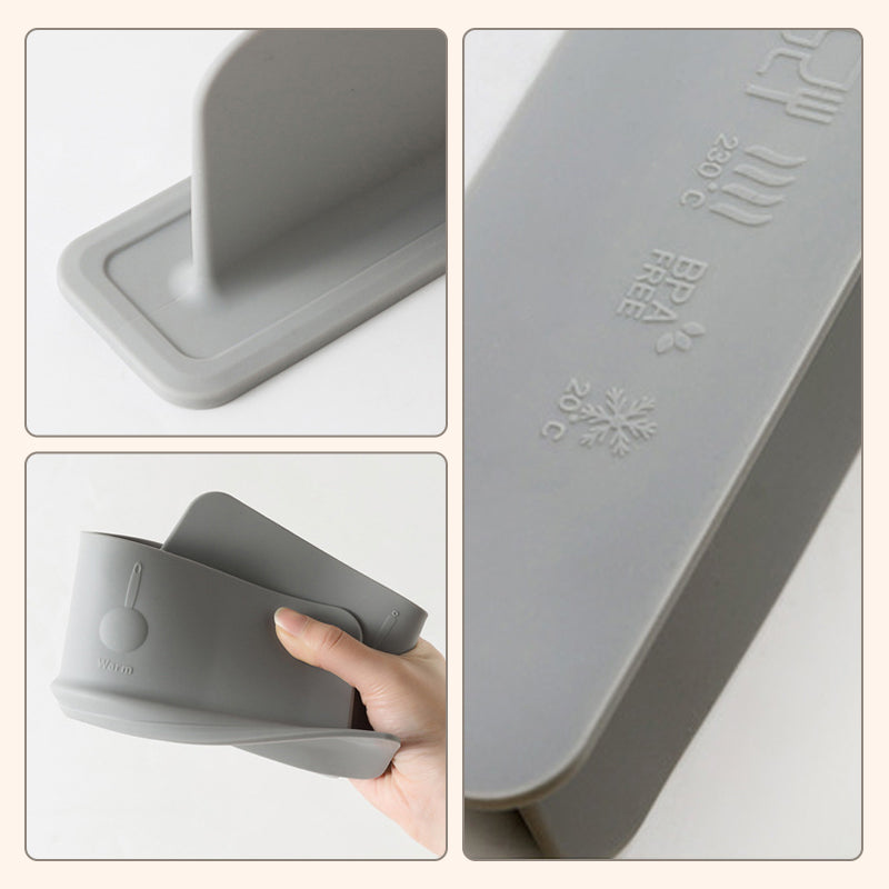 Protector de silicona contra salpicaduras de agua para el fregadero de la cocina