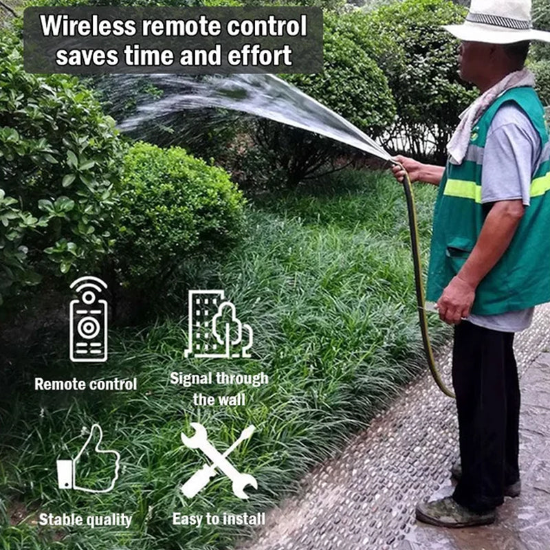 Toma de control remoto inteligente para motor de bomba de agua