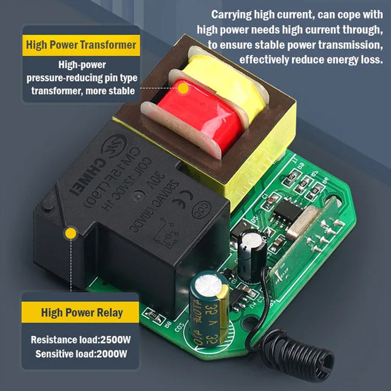 Toma de control remoto inteligente para motor de bomba de agua