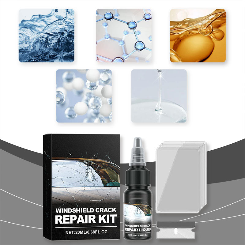 Kit de reparación de grietas en el parabrisas