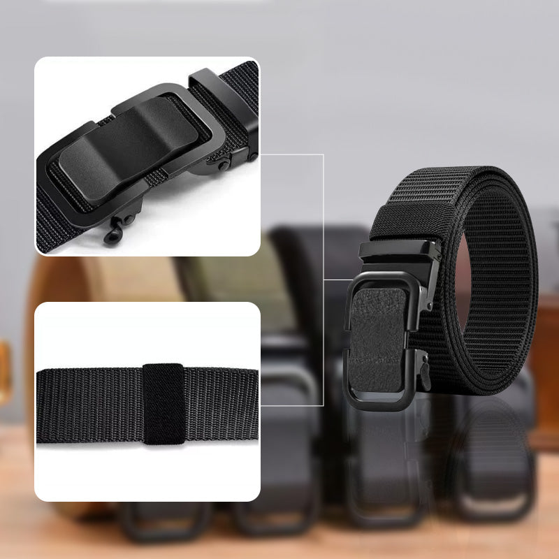 Cinturón de nylon táctico de alta resistencia para hombre