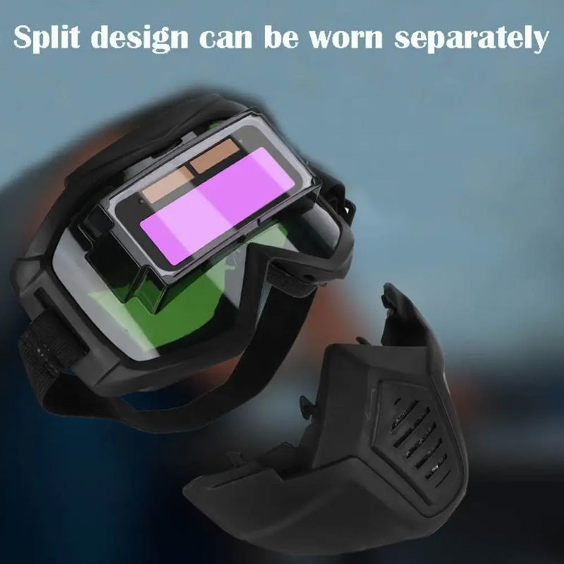 Casco de Soldadura con Oscurecimiento Automático para Seguridad Ocular