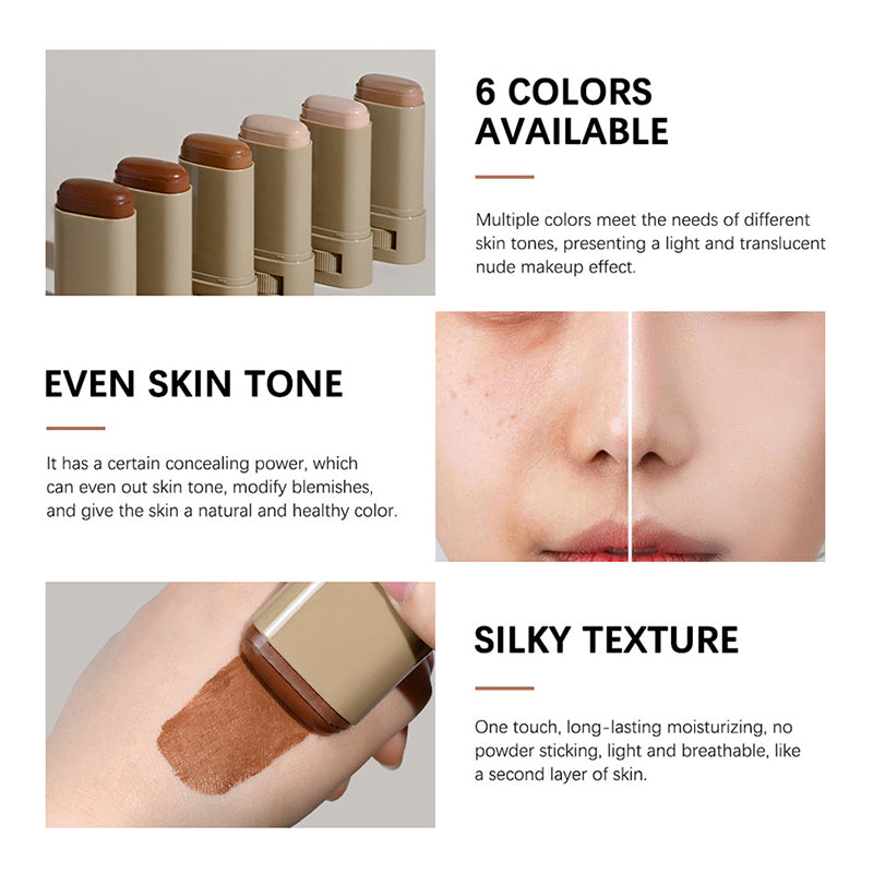 Base de Maquillaje en Barra con Sérum Hidratante e Iluminador