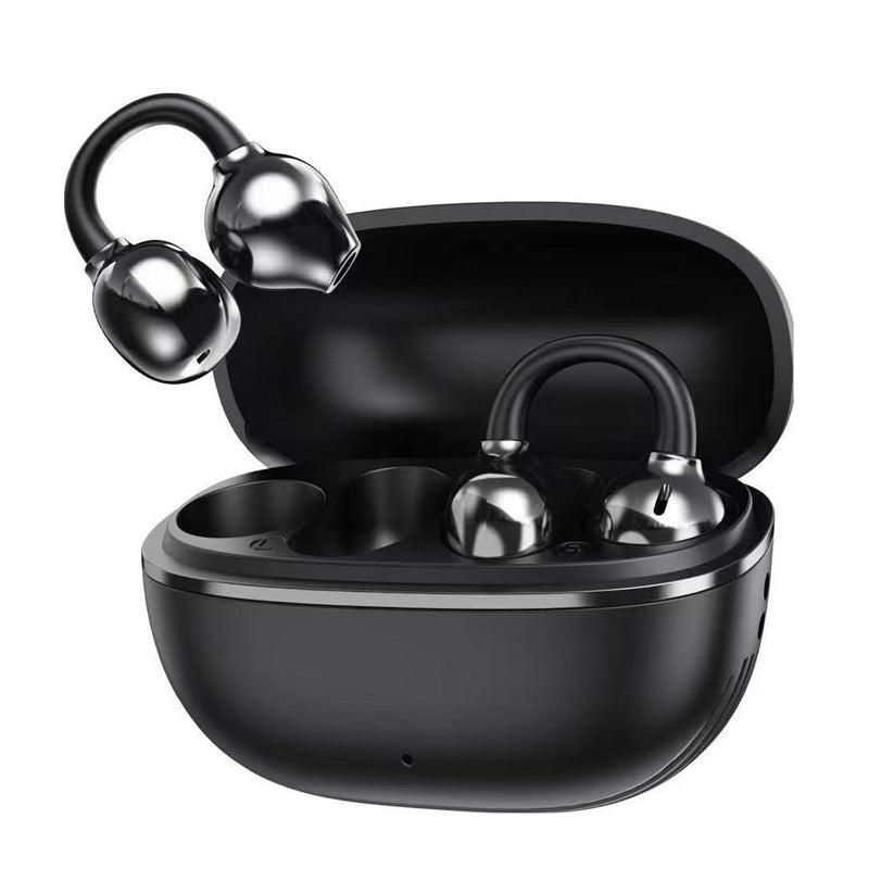 🎧 ¡50 % DE DESCUENTO AHORA! 💎 Auriculares abiertos de clip Bluetooth 5.4 – Cancelación de ruido y sonido estéreo – Perfectos para deporte, llamadas o viajes – ajuste seguro, larga duración de batería 🔋✨🏃♂️