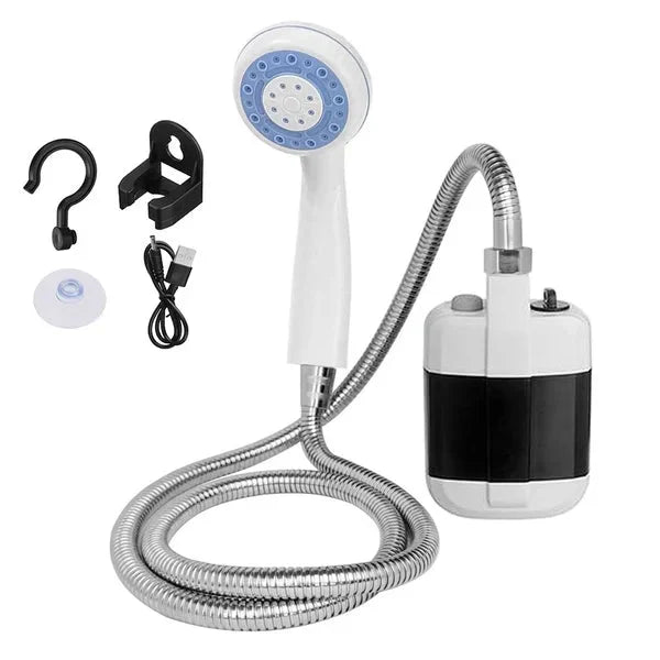 ✨Ducha portátil para camping con caudal ajustable🚿