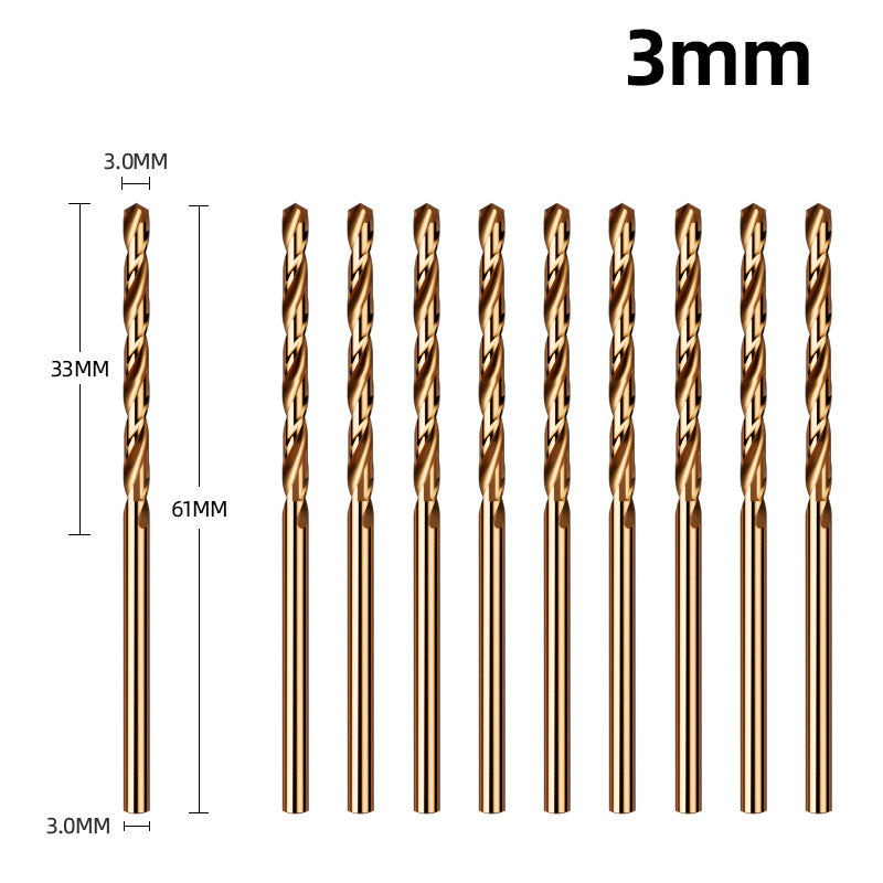 Brocas Helicoidal para Perforar Acero Inoxidable