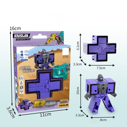 🤖🔥Oferta 2025🔥Juguete divertido y educativo Robot de transformación de números de deformación: ¡genial e inteligente!🤖