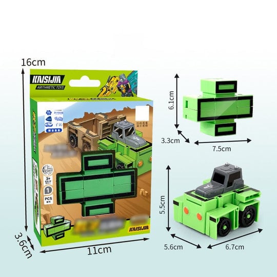 🤖🔥Oferta 2025🔥Juguete divertido y educativo Robot de transformación de números de deformación: ¡genial e inteligente!🤖
