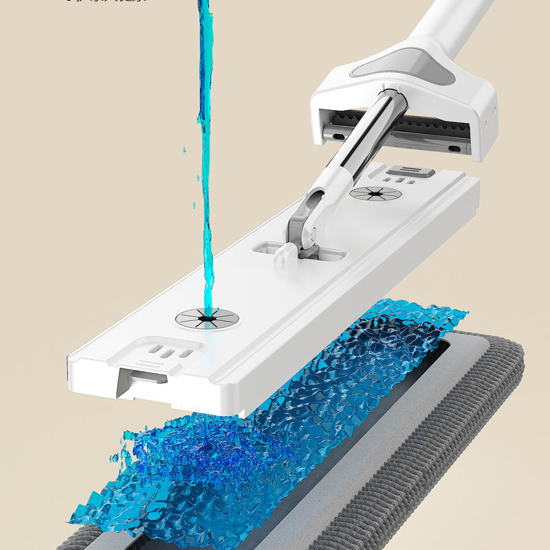 Trapeador autoexprimidor manos libres: centrifugado sin agua sucia