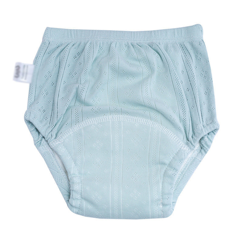 Pantalones de entrenamiento de algodón transpirables y cómodos para bebé