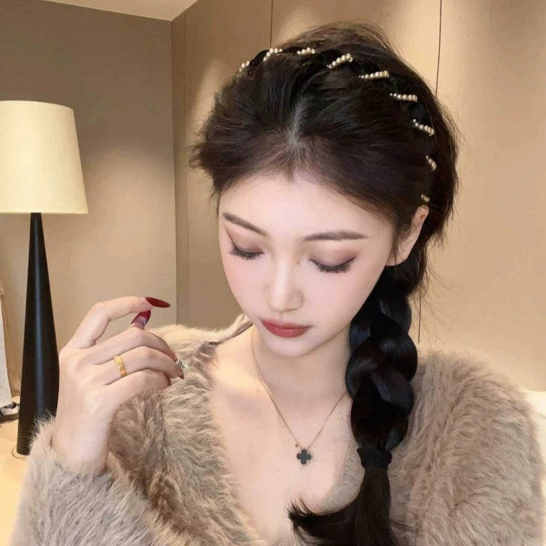 🔥Venta caliente🔥 Diadema Vintage de Perlas Artificiales (55% DE DESCUENTO)