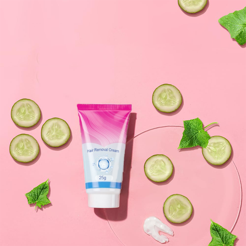 Crema depilatoria suave y refrescante