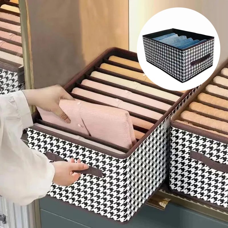 🎁¡ÚLTIMO DÍA COMPRA 2 Y LLÉVATE 1 GRATIS!⏳Organizador de jeans plegable para armario