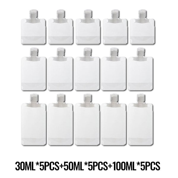 (🌷PROMOÇÃO DE VERÃO) Nécessaire portátil para maquilhagem líquida (10 unidades)