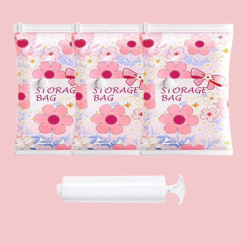 Bolsas de almacenamiento al vacío que ahorran espacio