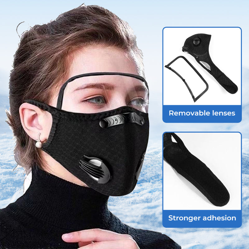 Máscara y gafas protectoras para motocicleta a prueba de viento y anti-UV