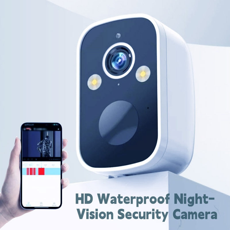 Cámara inalámbrica con visión nocturna: ¡seguridad inteligente las 24 horas del día!