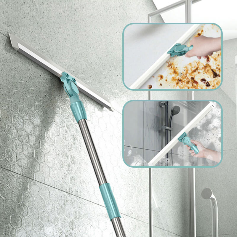 Escoba limpiadora de pisos de silicona multifuncional