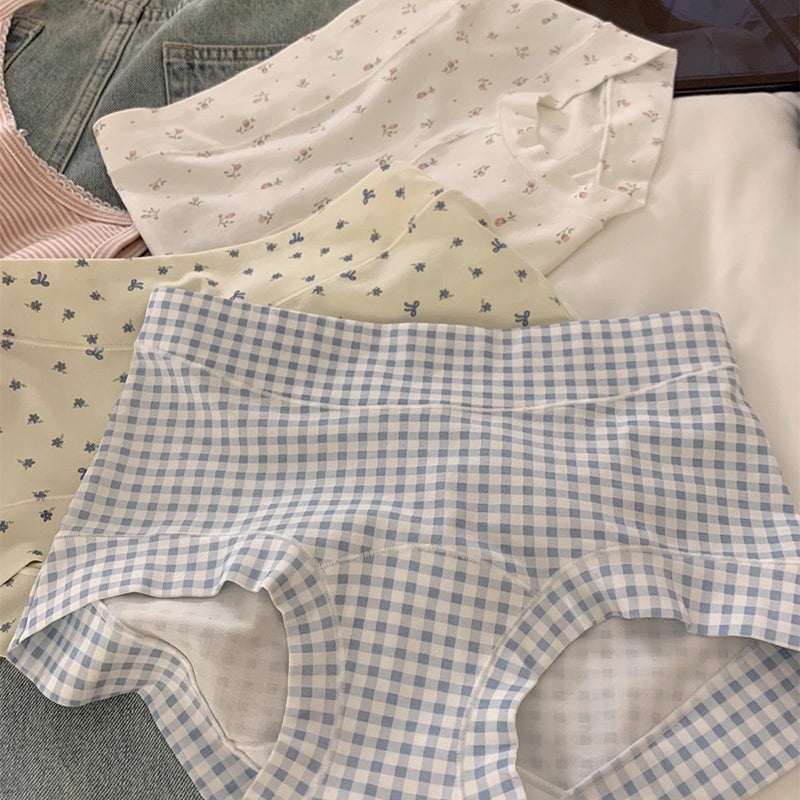 Braguitas de cintura alta suaves y cómodas para muje