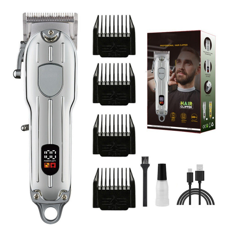 🔥¡Oferta especial con 50 % de descuento!🎉Potente cortadora de cabello recargable de larga duración