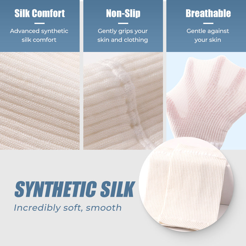 🎅Oferta Navideña💖Protectores de Rodillas de Seda Sintética Antideslizantes