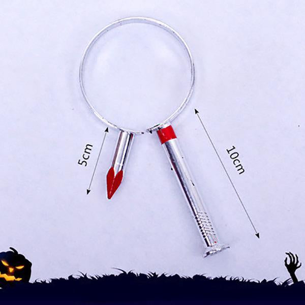Accesorio de Halloween con diadema de cuchillo