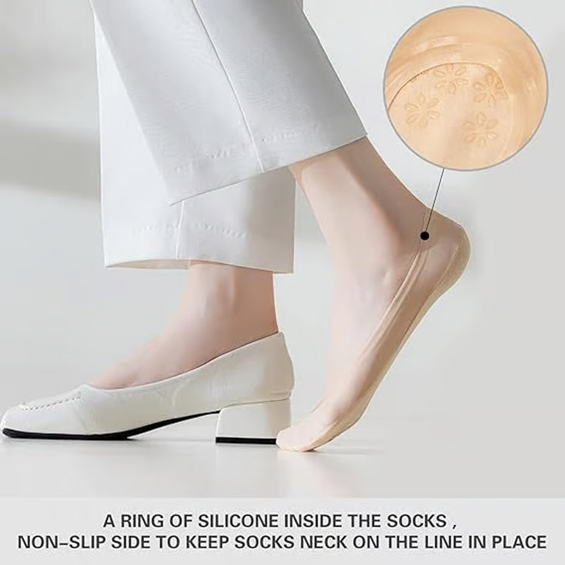 5 pares de calcetines invisibles para mujer