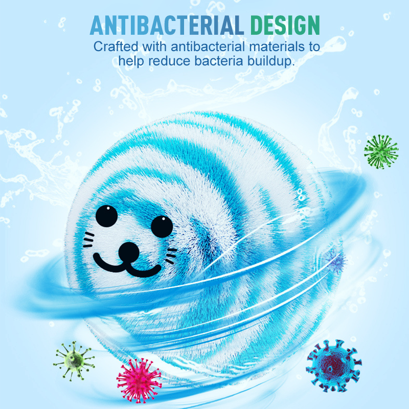 Cepillo de bola antibacteriano para limpieza de baño