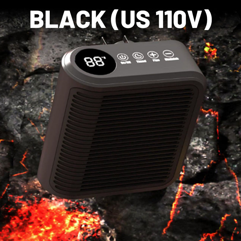 Calentador de espacio de salida de pared de 800W con termostato y temporizador ajustables