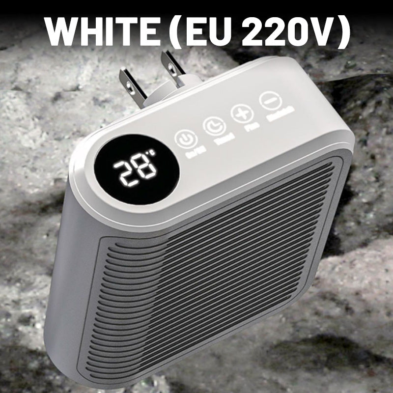 Calentador de espacio de salida de pared de 800W con termostato y temporizador ajustables