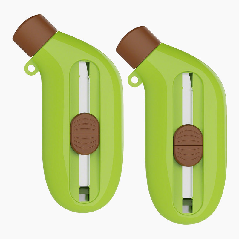 Mini pelador y cuchillo de frutas retráctil 3 en 1