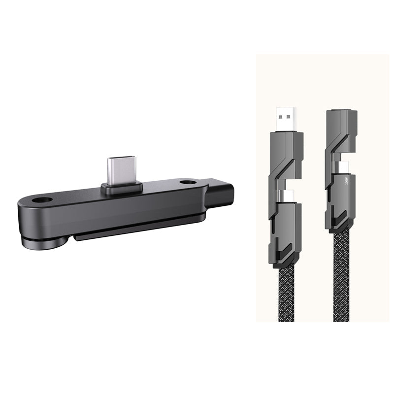 🔋 ¡50% DE DESCUENTO! ⚡ Adaptador de carga rápida con soporte giratorio de 360° para teléfono: compatibilidad universal, diseño compacto y uso manos libres 📱