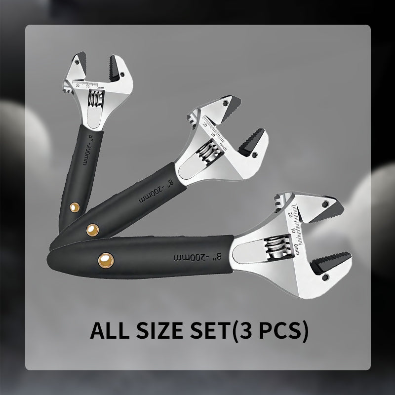 ⏳Tiempo limitado 50% de descuento💥Llave de carraca ajustable multifuncional con mandíbula ancha