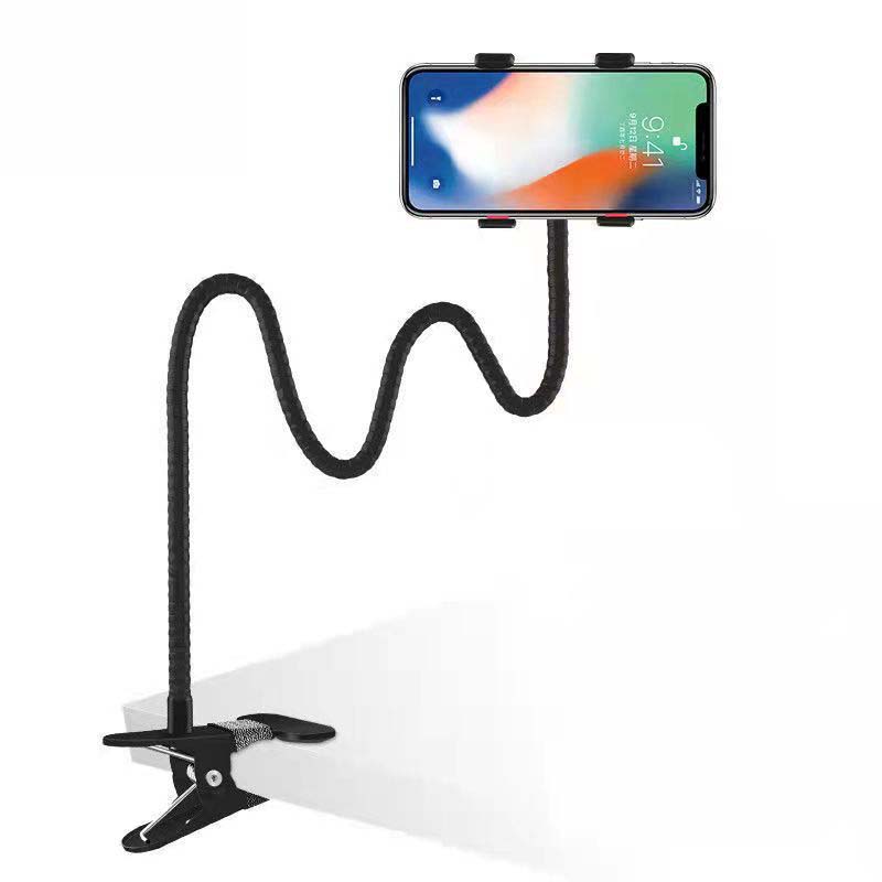 Soporte flexible para teléfono con cuello de cisne para cama y escritorio.