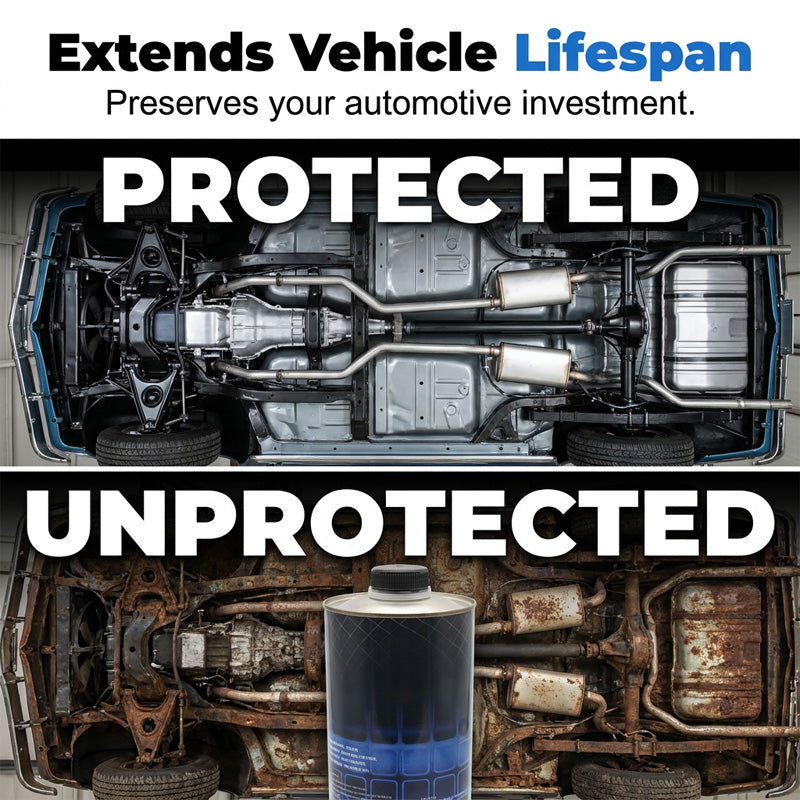 🥳¡OFERTA ESPECIAL 2026!🥳💞¡Más de 50.000 unidades vendidas!🧴💨 ¡50% de descuento! Spray protector para bajos: aplicación en aerosol, cobertura uniforme. Protección para todo tipo de clima. Protección contra el óxido en minutos. 🛠️💪