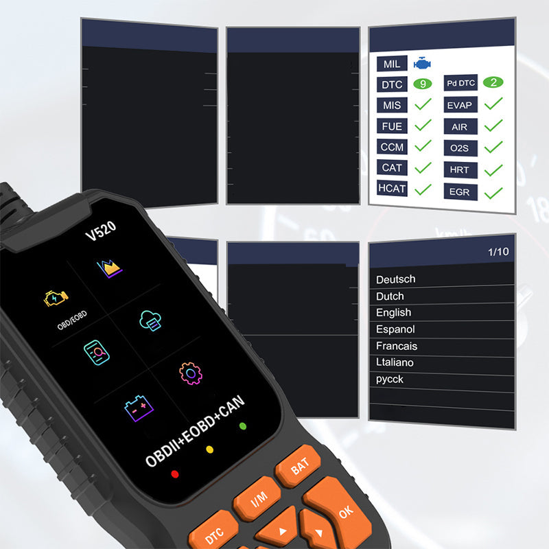 Herramienta de diagnóstico universal para automóviles V520