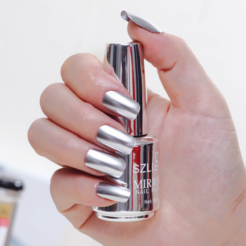 📢📢50% OFF !! ⏰2026 Glamorous Metallic Mirror Nail Polish