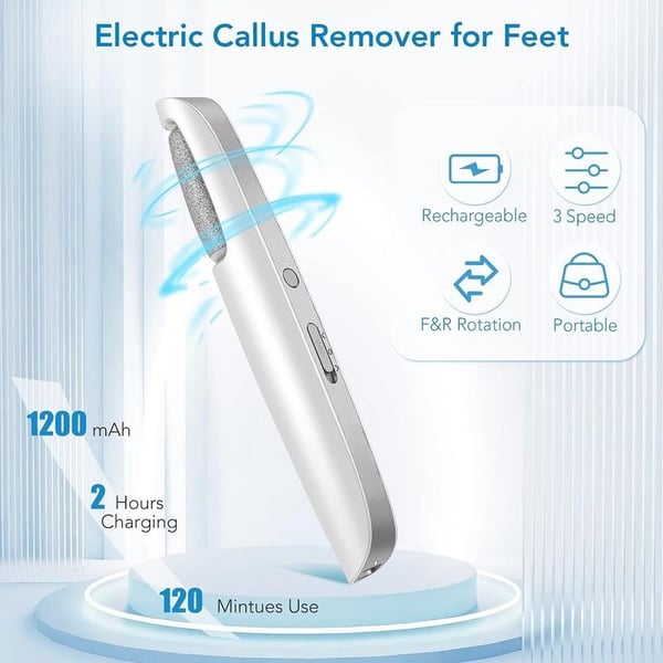 Removedor Eléctrico de Callos para los Pies