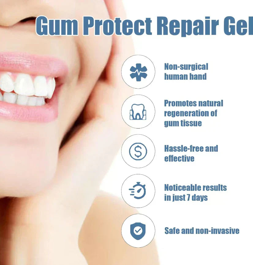 📢📢¡50% de descuento!⏰ Gel reparador y protector de encías 🦷