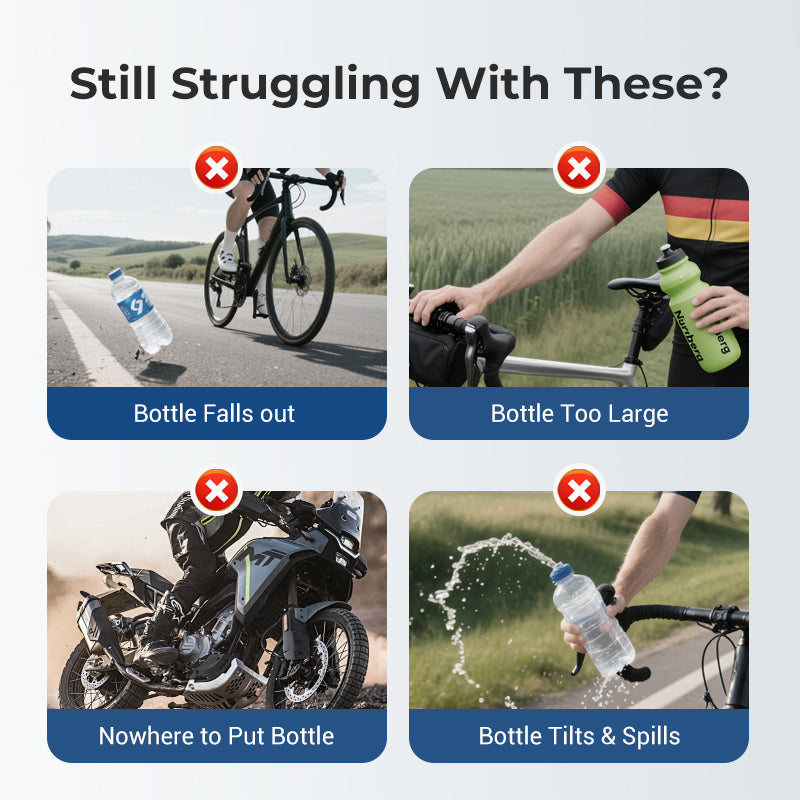 Portabidón adaptable para ciclismo