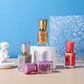 Esmalte de uñas multicolor que no se quema y se seca rápidamente
