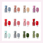 Esmalte de uñas multicolor que no se quema y se seca rápidamente