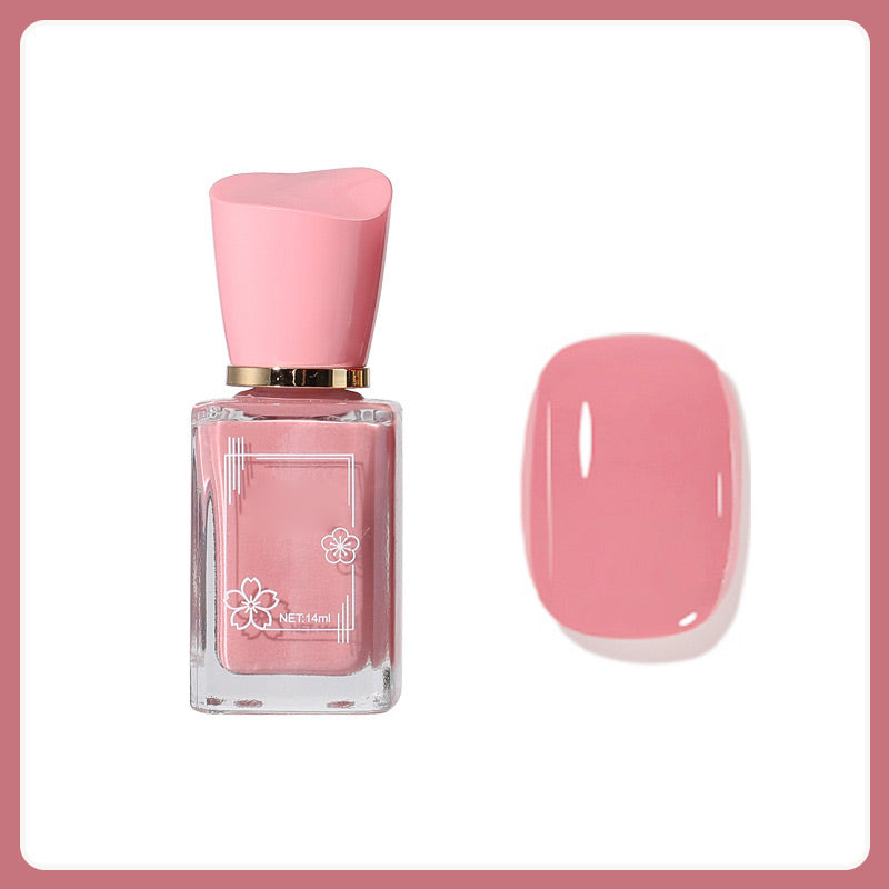 Esmalte de uñas multicolor que no se quema y se seca rápidamente