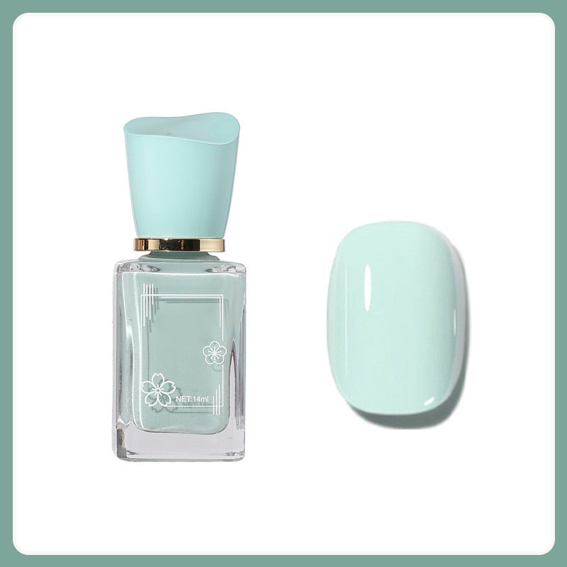 Esmalte de uñas multicolor que no se quema y se seca rápidamente