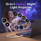 🌌 ¡50% DE DESCUENTO AHORA! 💫 Lámpara USB con proyección de cielo estrellado: 13 discos de película intercambiables y cuello flexible: perfecta para el dormitorio ✨
