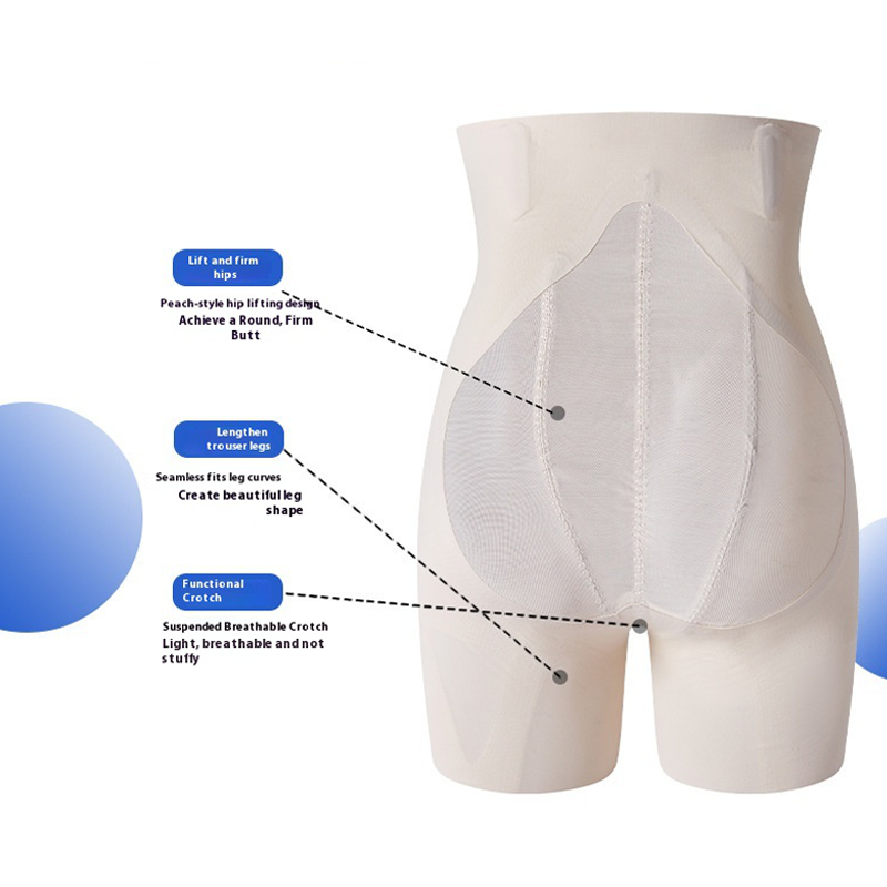 Shorts moldeadores de cintura alta que levantan glúteo