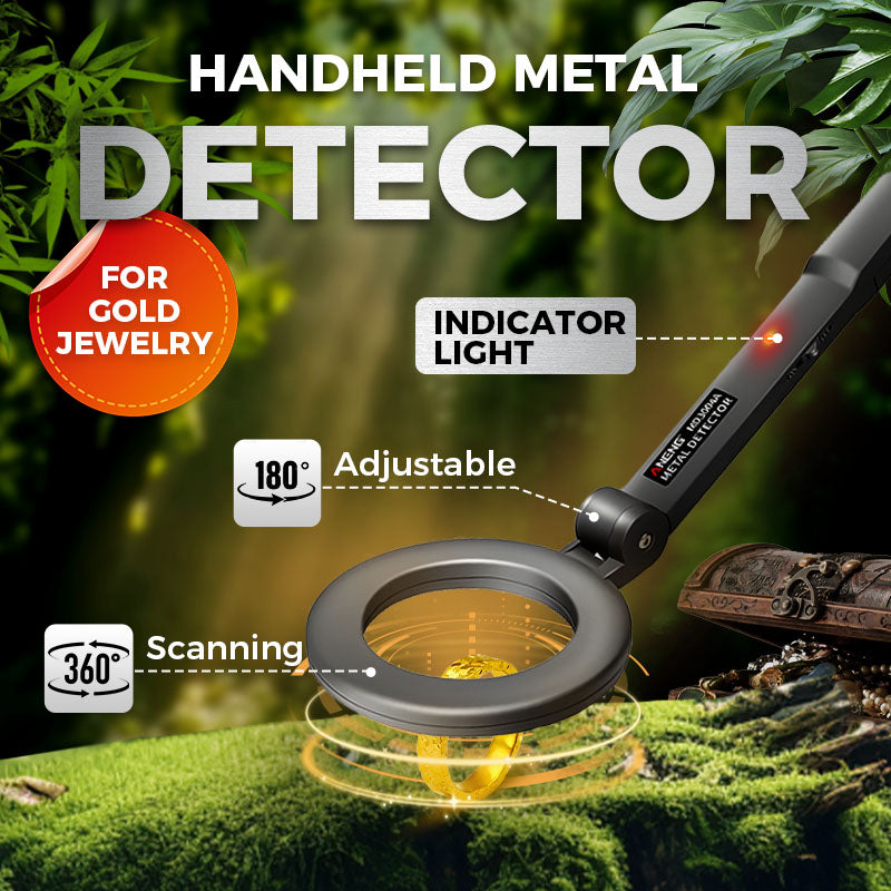 🥳¡OFERTA ESPECIAL 2026!🥳💞¡Más de 50.000 unidades vendidas!🔎💎 ¡50% de descuento! Detector portátil de 360°: alta sensibilidad para oro, anillos y monedas. Diseño ligero, ideal para personas mayores. Comienza tu aventura de búsqueda de tesoros ahora. 🧭🕊️